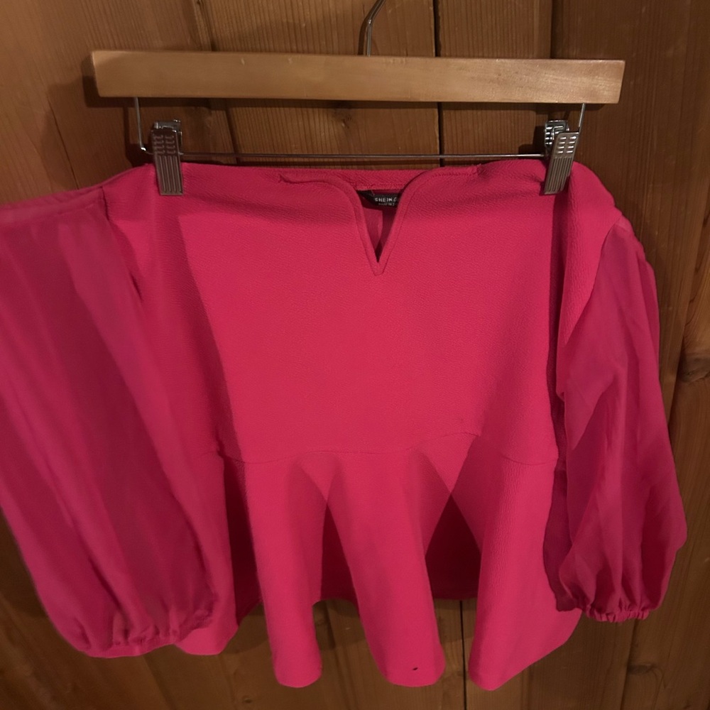 Off the shoulder SHEIN blouse